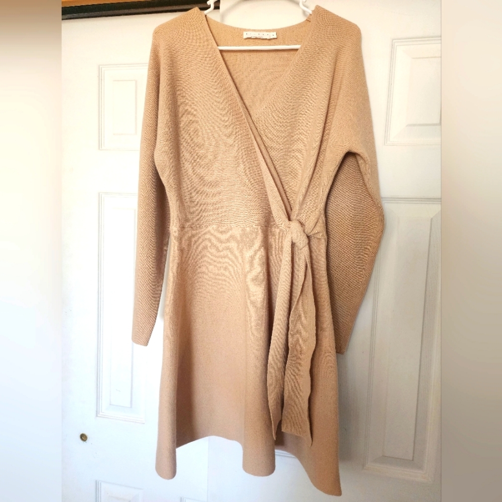 Exlura Faux wrap around dress